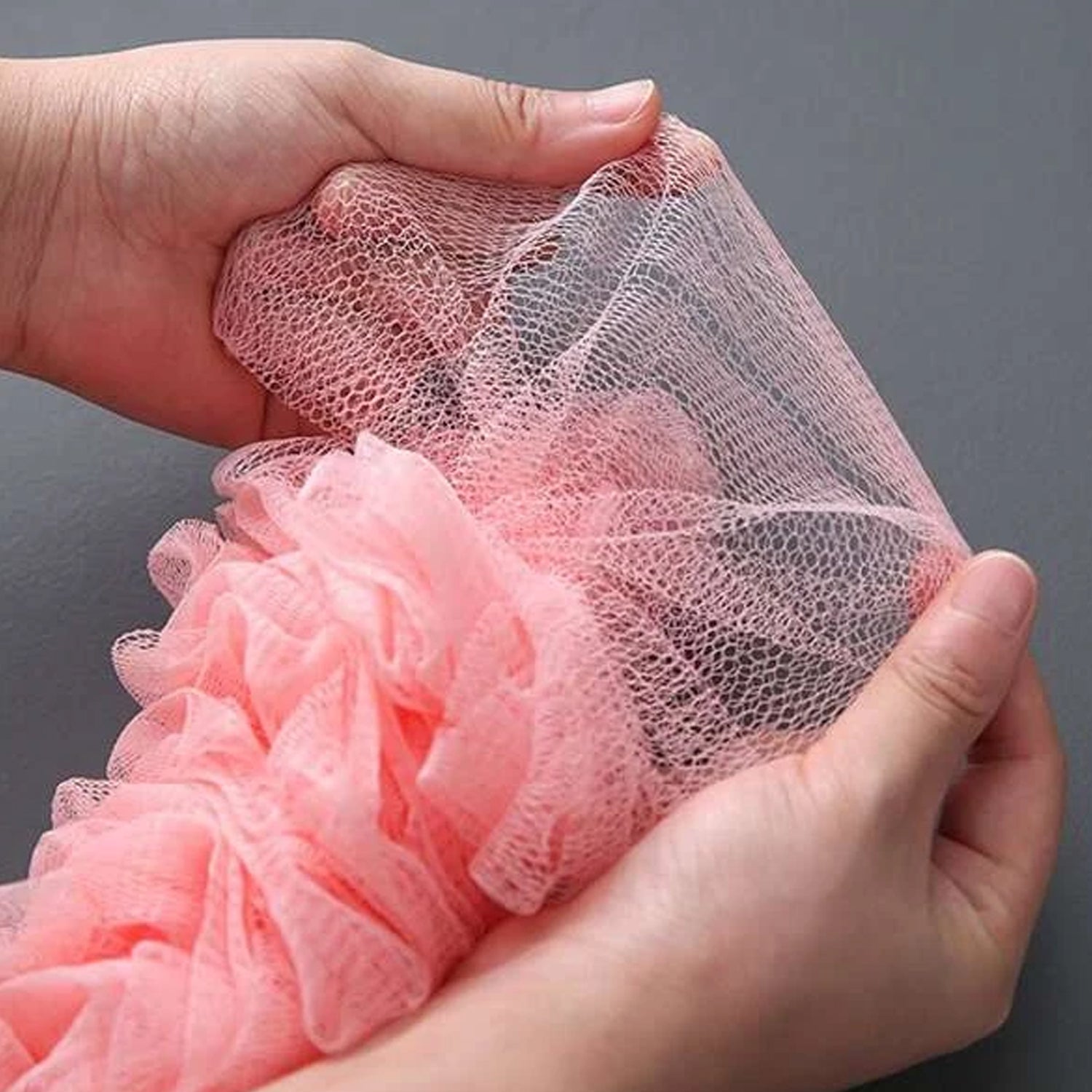 6702 Loofah Back Scrubber for Shower, Long Handle Bath Sponge Shower Brush, Soft Nylon Mesh Back Cleaner Washer, Body Bath Brush for Women and Men, Bathroom Shower Accessories DeoDap 6702 Loofah Back Scrubber for Shower, Long Handle Bath Sponge Shower Brush, Soft Nylon Mesh Back Cleaner Washer, Body Bath Brush for Women and Men, Bathroom Shower Accessories DeoDap